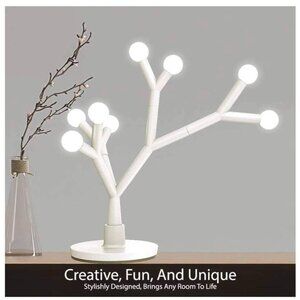 ⭐ Whimsical Table/ Desk Tree Branch Lamp